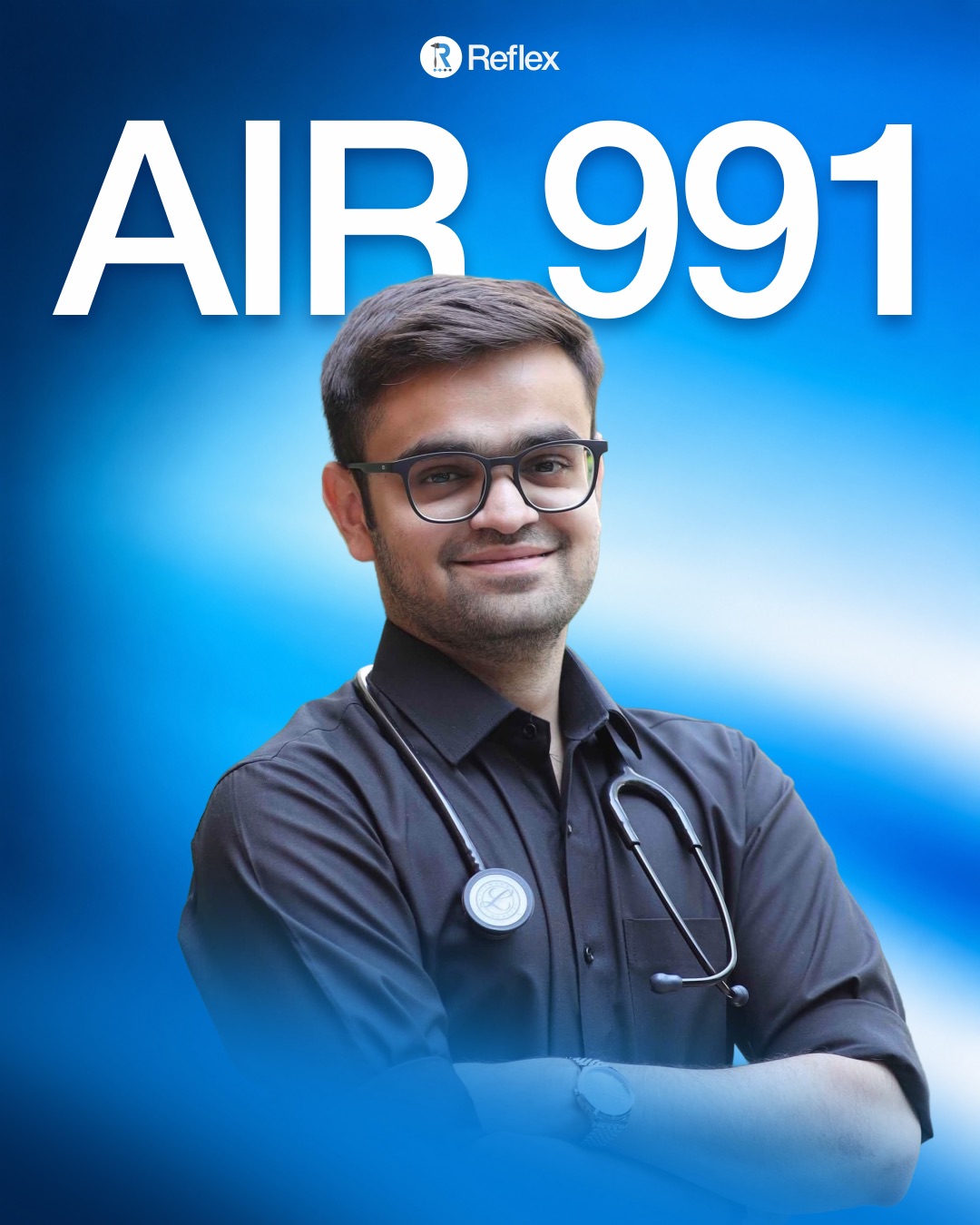Dr. Rahul Suthar, AIR 991