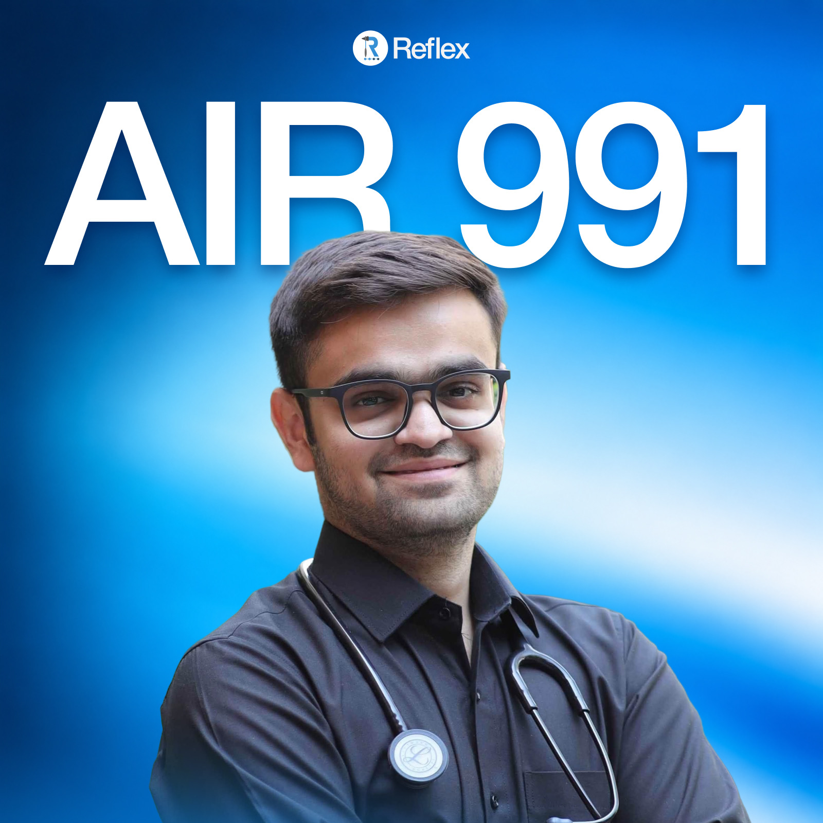 Dr. Rahul Suthar, AIR 991